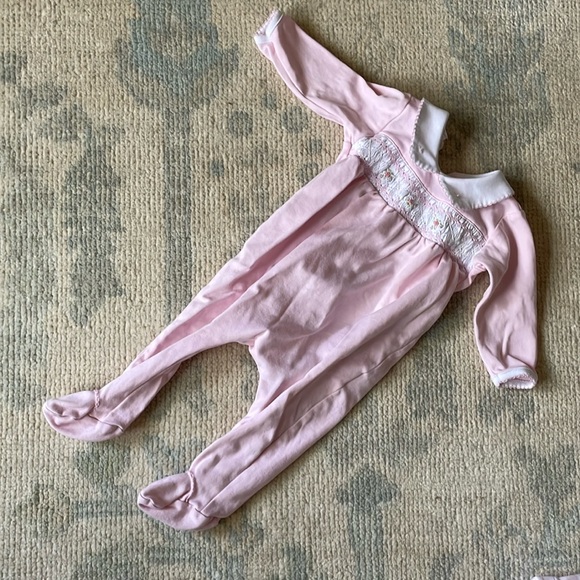 EUC Magnolia Baby 3-6mo footie playsuit romper - Picture 2 of 5